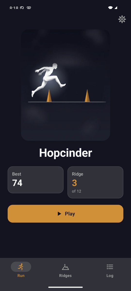 Hopcinder screenshot